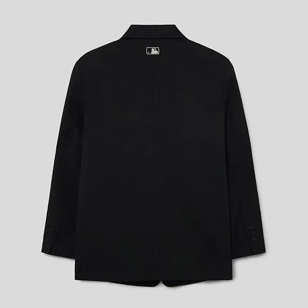 Áo Vest Nữ MLB Basic Logo Blazer Jacket NY 3FJKB0231-50BKS Màu Đen Size S - Thời trang - Vua Hàng Hiệu