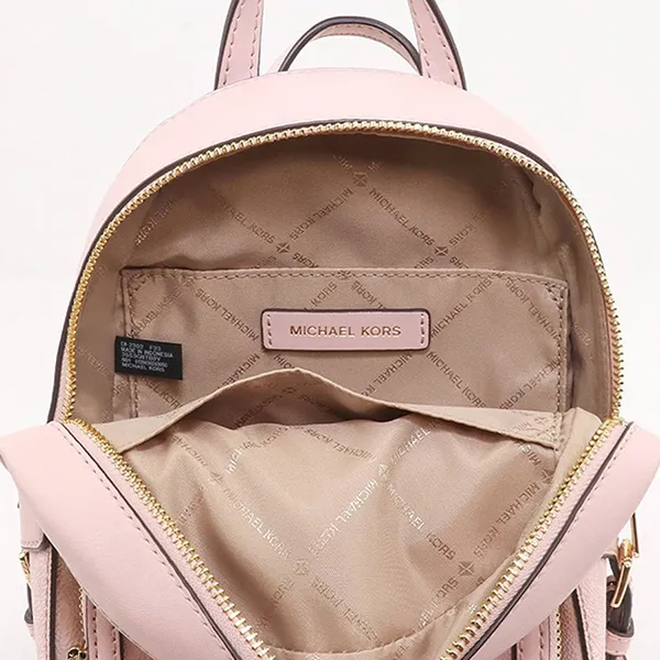 Balo Nữ Michael Kors MK Jaycee Mini XS Logo Backpack 35S3G8TB0V Màu Hồng