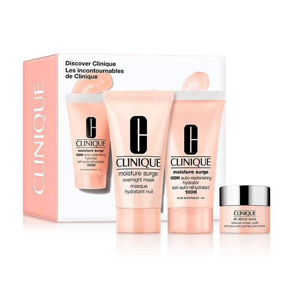 Bộ Dưỡng Da Clinique Discover Clinique Skincare Set 3 Món - Mỹ phẩm - Vua Hàng Hiệu