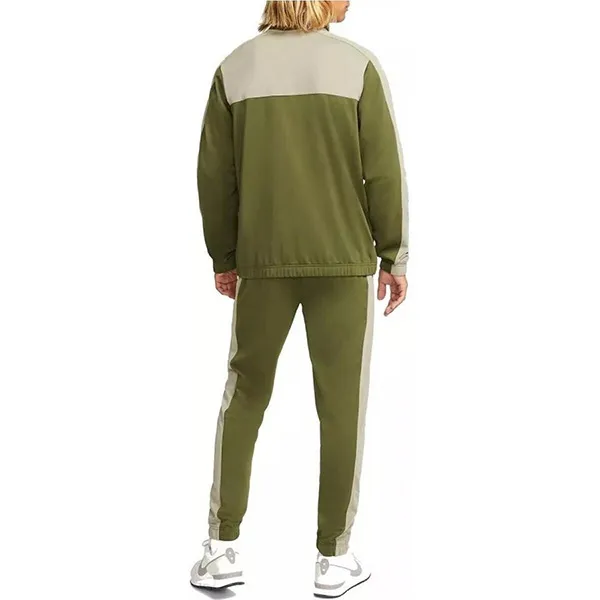 Bộ Quần Áo Dài Tay Nam Nike Men's Tracksuit Sport Essentials Poly-Knit Màu Xanh Green Size XS (Form Âu)
