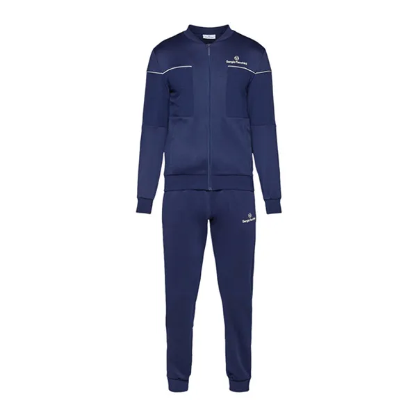 Bộ Quần Áo Dài Tay Nam Sergio Tacchini Men's Lancio Tracksuit Set Tracksuit Màu Xanh Navy Size S (Form Âu)