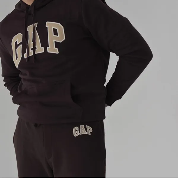 Bộ Quần Áo Nỉ Nam Gap Logo Màu Đen Size XS (Form Âu) - Thời trang - Vua Hàng Hiệu