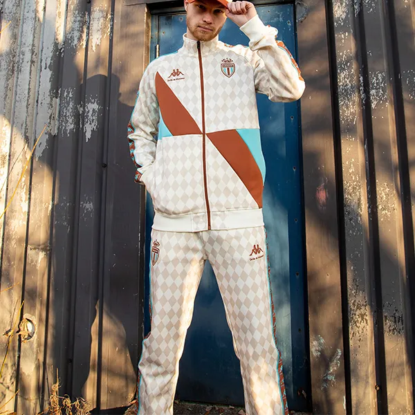Bộ Quần Áo Nỉ Nam Kappa x Drôle De Monsieur Tracksuit Phối Màu Size M (Form Á)