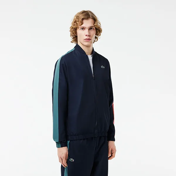 Bộ Quần Áo Thể Thao Nam Lacoste Tennis Sportsuit Colourblock WH8334 ISJ Màu Xanh Dương Size 4 - Thời trang - Vua Hàng Hiệu