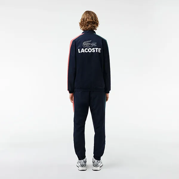 Bộ Quần Áo Thể Thao Nam Lacoste Tennis Sportsuit Colourblock WH8334 ISJ Màu Xanh Dương Size 4 - Thời trang - Vua Hàng Hiệu