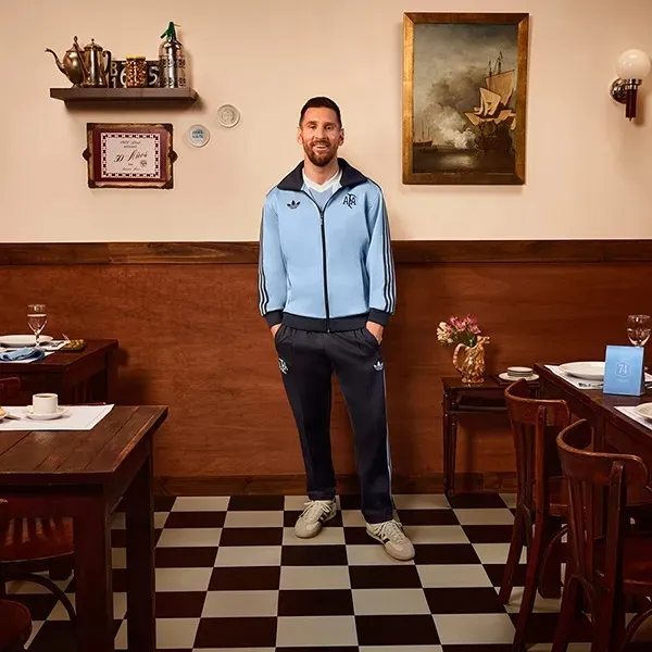 Bộ Thể Thao Nam Adidas Argentina Anniversary Tracksuit JD9096/ JD9095 Màu Xanh Blue Size S (Form Âu)