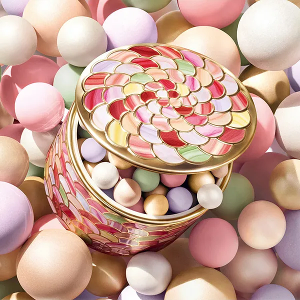 Bộ Trang Điểm Guerlain Les Météorites Make Up Set 2 Món (Phấn Phủ + Cọ Trang Điểm)