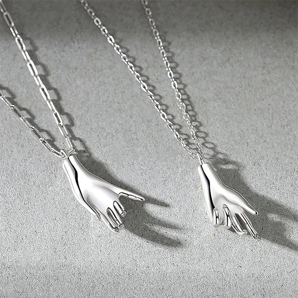 Dây Chuyền Đôi Lili Jewelry Latifah LILI_836676 Màu Bạc