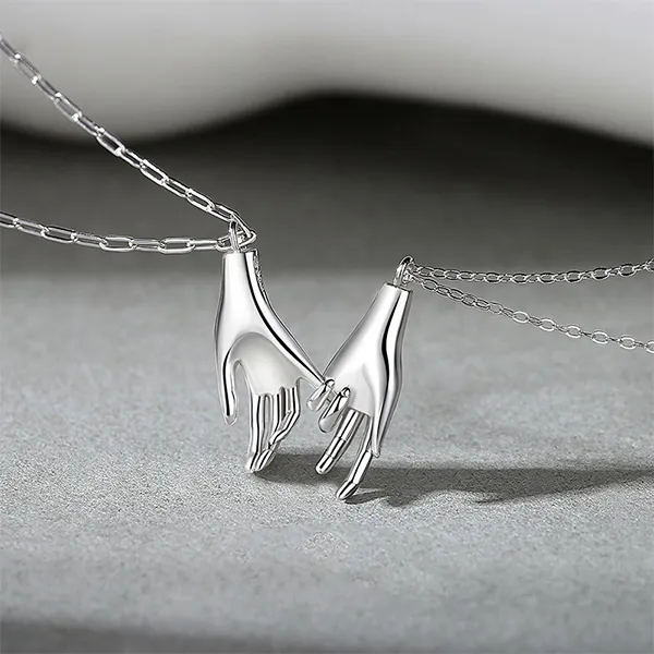 Dây Chuyền Đôi Lili Jewelry Latifah LILI_836676 Màu Bạc