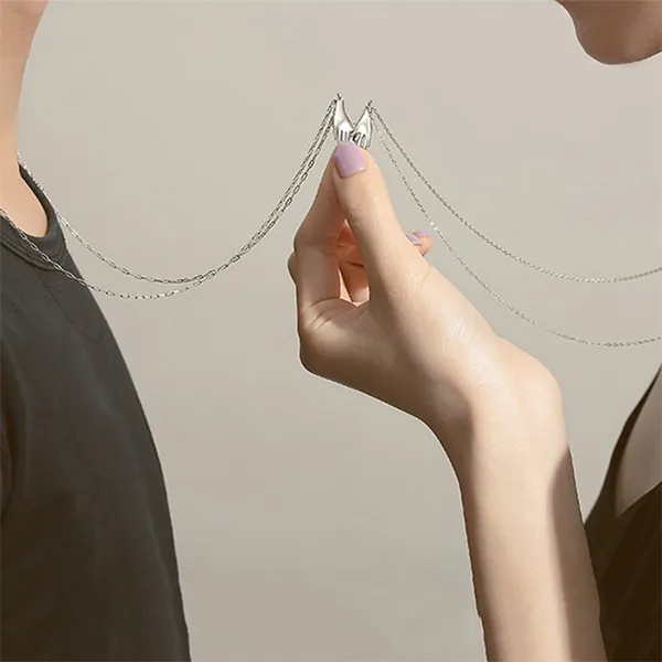 Dây Chuyền Đôi Lili Jewelry Latifah LILI_836676 Màu Bạc