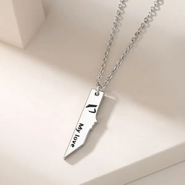 Dây Chuyền Đôi Lili Jewelry Nam Châm Nụ Hôn Ngọt Ngào Neala LILI_325432 Màu Bạc