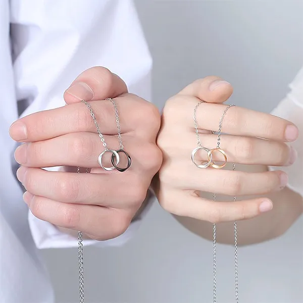 Dây Chuyền Đôi Lili Jewelry Latifah LILI_836676 Phối Màu