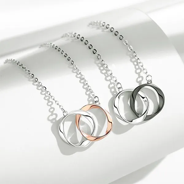 Dây Chuyền Đôi Lili Jewelry Latifah LILI_836676 Phối Màu