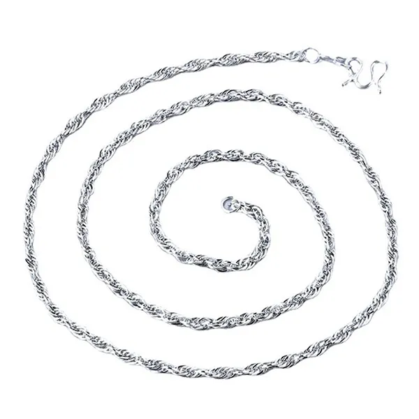 Dây Chuyền Nam Lili Jewelry Bạc Ta LILI_419993 Màu Bạc Size 50
