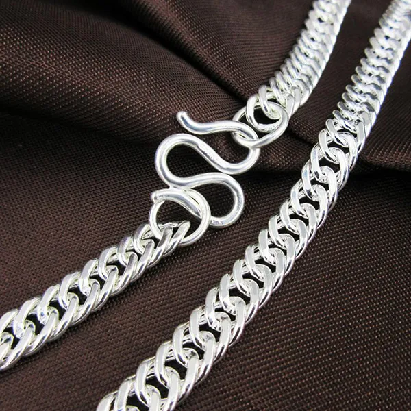 Dây Chuyền Nam Lili Jewelry Rapper Yone LILI_937671 Màu Bạc 8mm Size 60