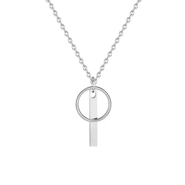 Dây Chuyền Nam Lili Jewelry Thời Trang Cá Tính Sullivan LILI_078818 Màu Bạc