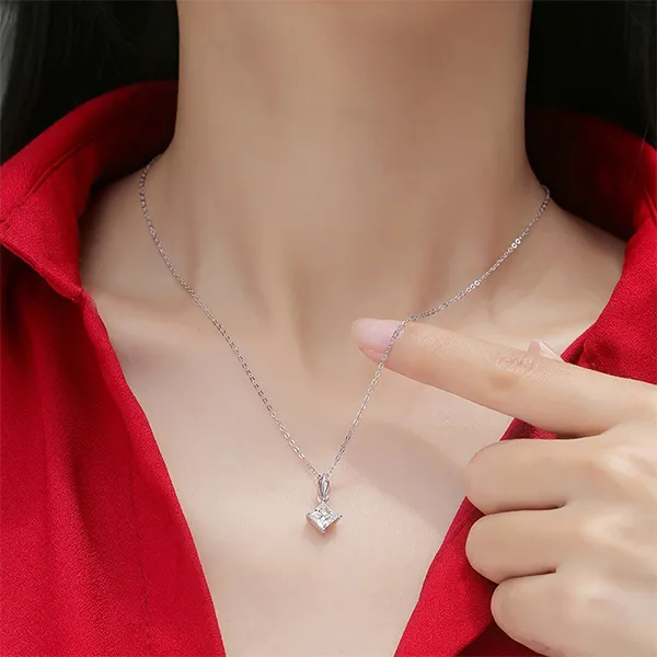 Dây Chuyền Nữ Lili Jewelry Ánh Sao Ashlyn LILI_105871 Màu Bạc