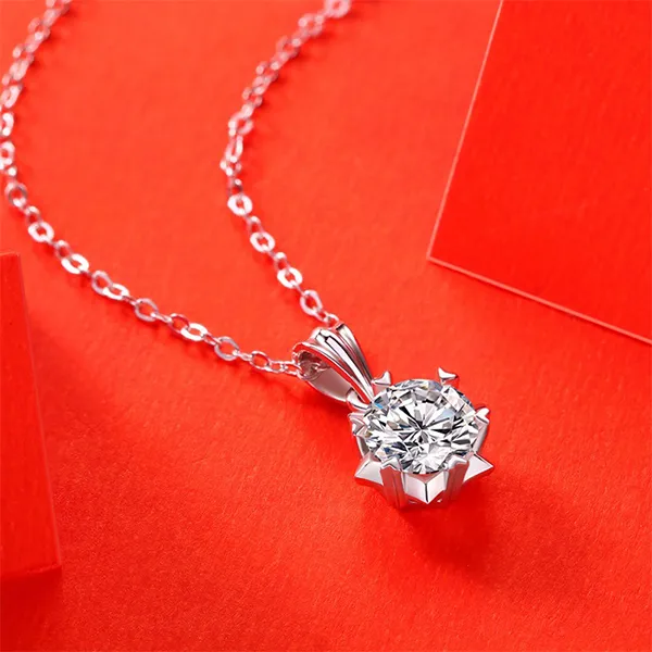 Dây Chuyền Nữ Lili Jewelry Bông Tuyết Egypt LILI_099227 Màu Bạc