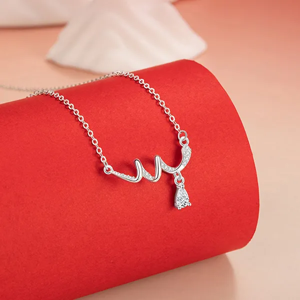 Dây Chuyền Nữ Lili Jewelry Đính Đá CZ Hình Rắn Dễ Thương Mary LILI_159633 Màu Bạc