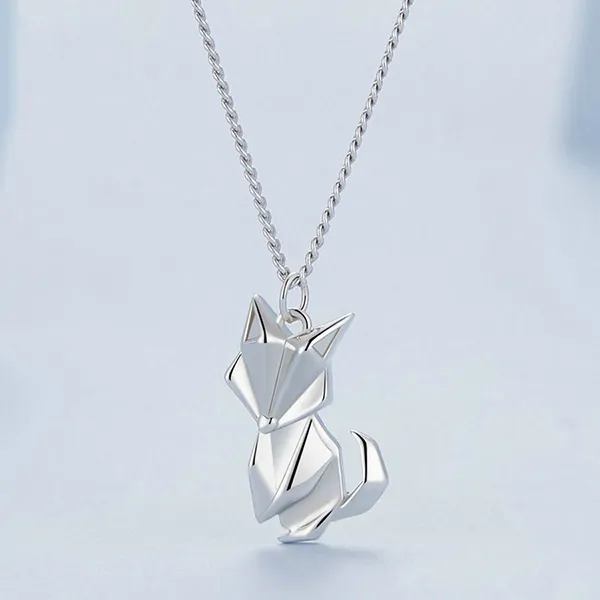 Dây Chuyền Nữ Lili Jewelry Hình Hồ Ly Sariyah LILI_105962 Màu Bạc - Trang sức - Vua Hàng Hiệu