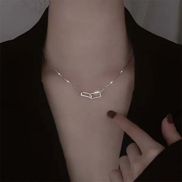 Dây Chuyền Nữ Lili Jewelry Kane LILI_563477 Màu Bạc