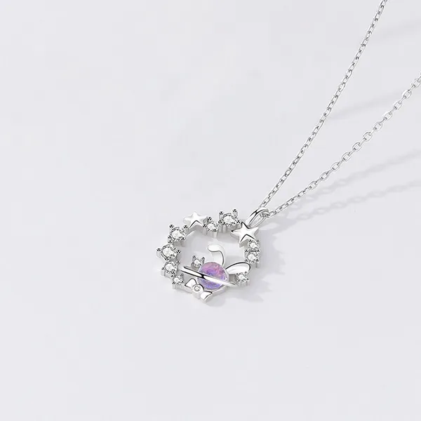 Dây Chuyền Nữ Lili Jewelry Thỏ Ánh Sao Berkley LILI_098424 Màu Bạc