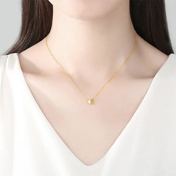 Dây Chuyền Nữ Lili Jewelry Vương Miện Anime LILI_895879 Màu Vàng - Trang sức - Vua Hàng Hiệu