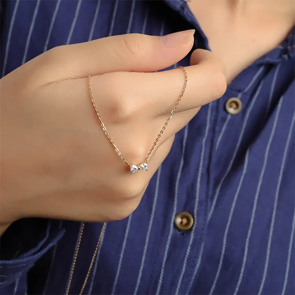 Dây Chuyền Nữ Morina Amoré Necklace D4104 Màu Vàng