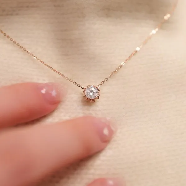 Dây Chuyền Nữ Morina Màu Vàng Hồng - Trang sức - Vua Hàng Hiệu