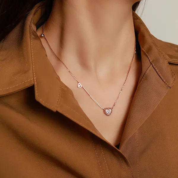 Dây Chuyền Nữ Morina Stellarine Necklace D4870 Màu Vàng Hồng - Trang sức - Vua Hàng Hiệu
