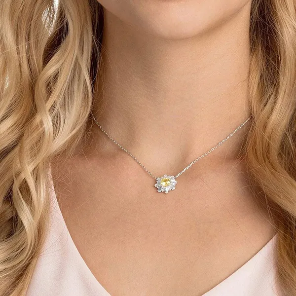 Dây Chuyền Nữ Swarovski Necklace 5459588 Màu Bạc/Vàng