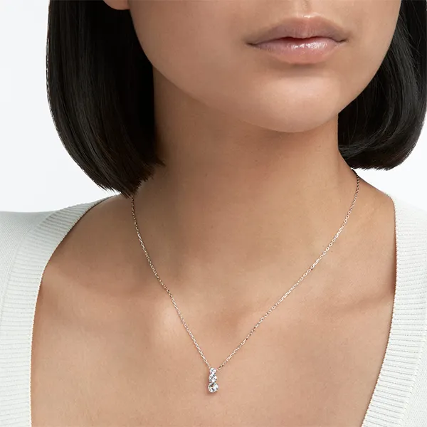 Dây Chuyền Nữ Swarovski Stilla Attract Pendant 5414970 Màu Bạc