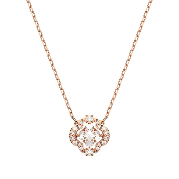 Dây Chuyền Nữ Swarovski Una Rose Gold-Tone Plated Necklace 5642928 Màu Vàng Hồng