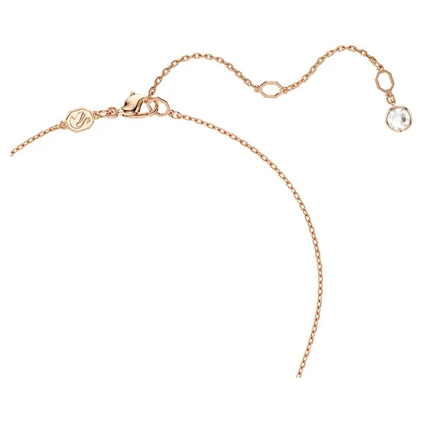 Dây Chuyền Swarovski Connexus Pendant Mixed Cuts, Heart, White, Mixed Metal Finish 5690036 Màu Vàng Hồng