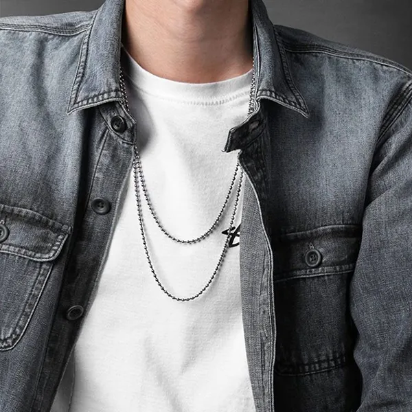 Dây Chuyền Unisex Lili Jewelry Bạc Thái Dạng Hạt Bi Tròn Hot Trend Bản 2.5mm LILI_637424 Màu Bạc Size 60 - Trang sức - Vua Hàng Hiệu
