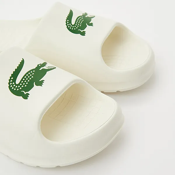 Dép Lacoste Serve Slide 2.0 746CMA00321Y5 White Màu Trắng
