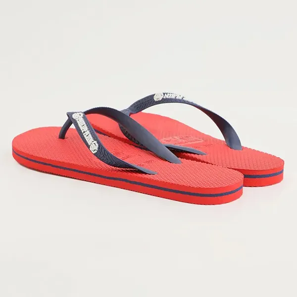 Dép Xỏ Ngón Nam Philipp Plein Flip Flops IMPS904 Màu Đỏ Size 38