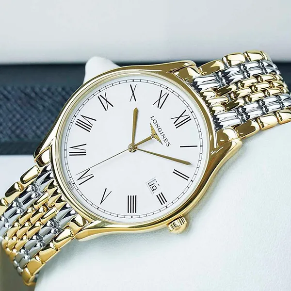 Đồng Hồ Nam Longines Lyre Watch L4.859.2.11.7 Màu Demi (Vàng - Bạc) - Đồng hồ - Vua Hàng Hiệu