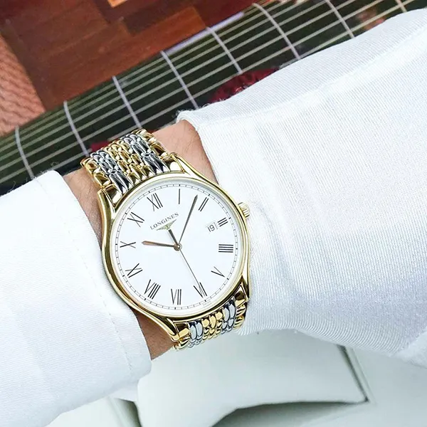 Đồng Hồ Nam Longines Lyre Watch L4.859.2.11.7 Màu Demi (Vàng - Bạc) - Đồng hồ - Vua Hàng Hiệu