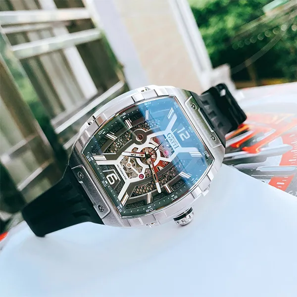Đồng Hồ Nam Bonest Gatti Ghost Speed BG5601G Màu Đen Bạc