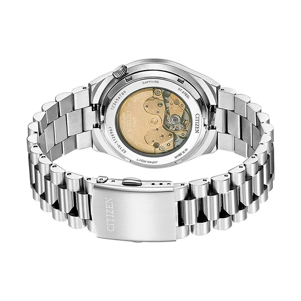 Đồng Hồ Nam Citizen Mechanical Automatic Watch NJ0150-81E Màu Bạc - Đen