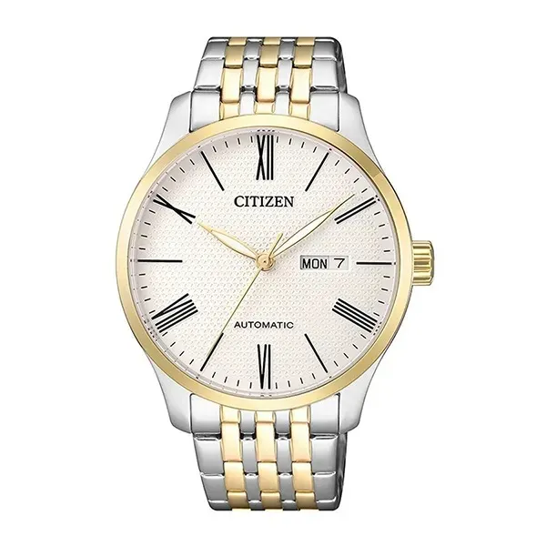 Đồng Hồ Citizen Mechanical NH8354-58A Màu Demi (Vàng - Bạc) - Đồng hồ - Vua Hàng Hiệu
