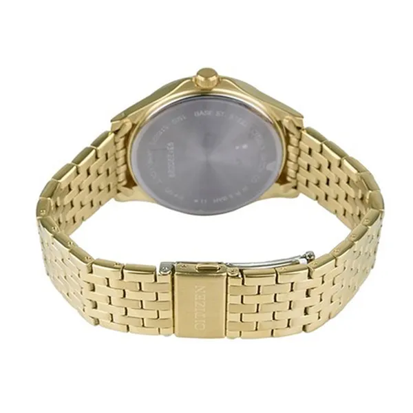 Đồng Hồ Nam Citizen Quartz Black Dial Men Watch BF2022-55H Màu Đen Vàng