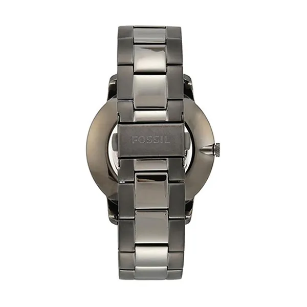 Đồng Hồ Nam Fossil The Minimalist Three-Hand Smoke Stainless Steel Watch FS5459 Màu Xám Khói