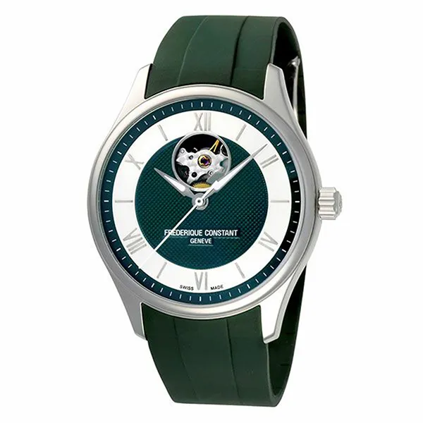 Đồng Hồ Nam Frederique Constant Classic Open Heart FC-310MGRW5B6 Màu Xanh Green - Đồng hồ - Vua Hàng Hiệu
