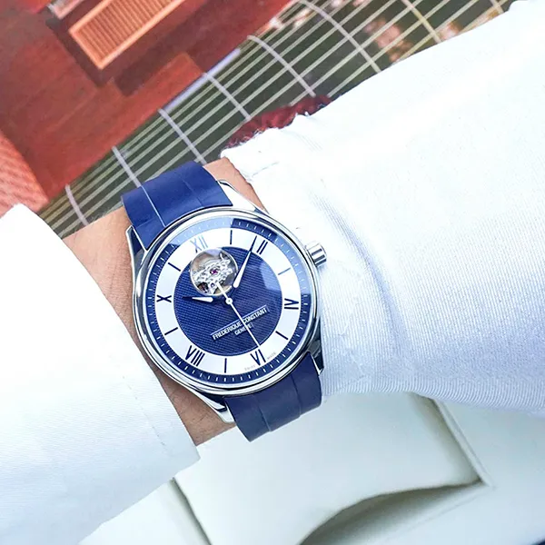 Đồng Hồ Nam Frederique Constant Classic Open Heart FC-310MNS5B6 (FC310MNS5B6) Màu Xanh Navy