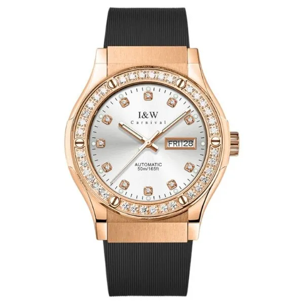 Đồng Hồ Nam I&W Carnival Automatic Watch IW55851G67 Màu Vàng Đen
