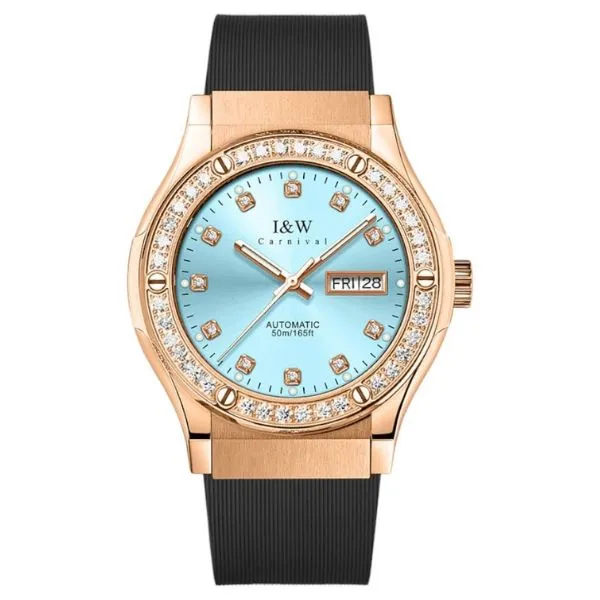 Đồng Hồ Nam I&W Carnival Automatic Watch IW55851G69 Màu Xanh Đen