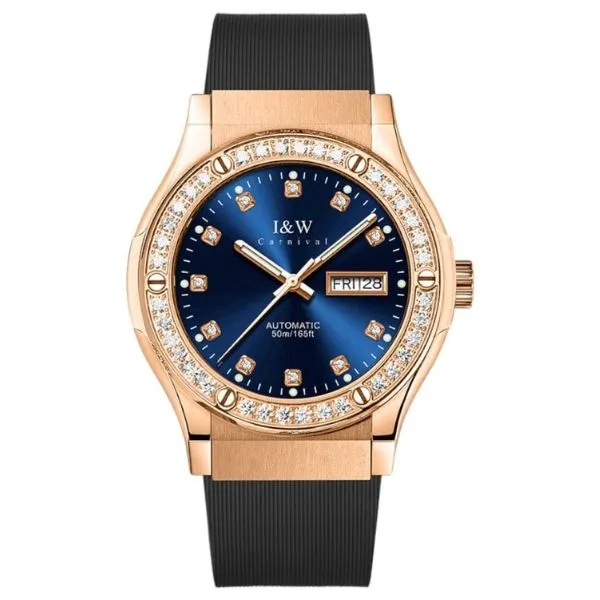 Đồng Hồ Nam I&W Carnival Automatic Watch IW55851G71 Màu Xanh - Vàng