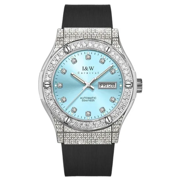 Đồng Hồ Nam I&W Carnival Automatic Watch IW55851G75 Màu Xanh Đen